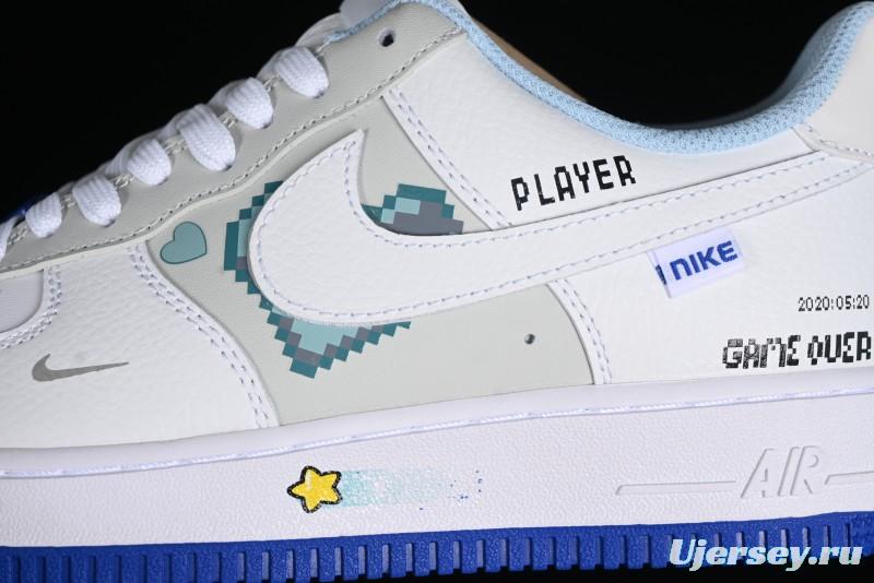 Nike Air Force 1'07 Low "Mario" Casual Sneakers - FB1844-222