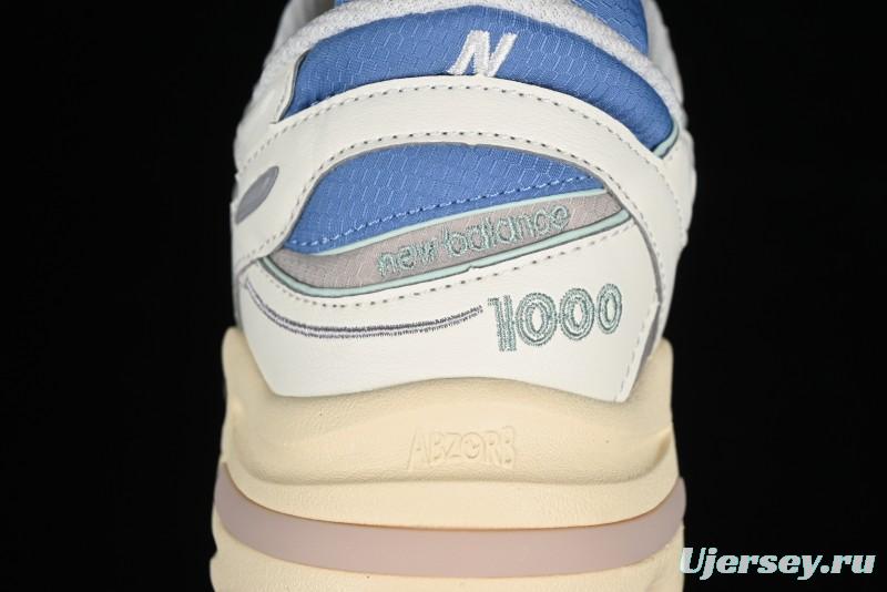 New Balance 1000 Series Retro Dad Style Low-Top Casual Running Shoes - M1000WA