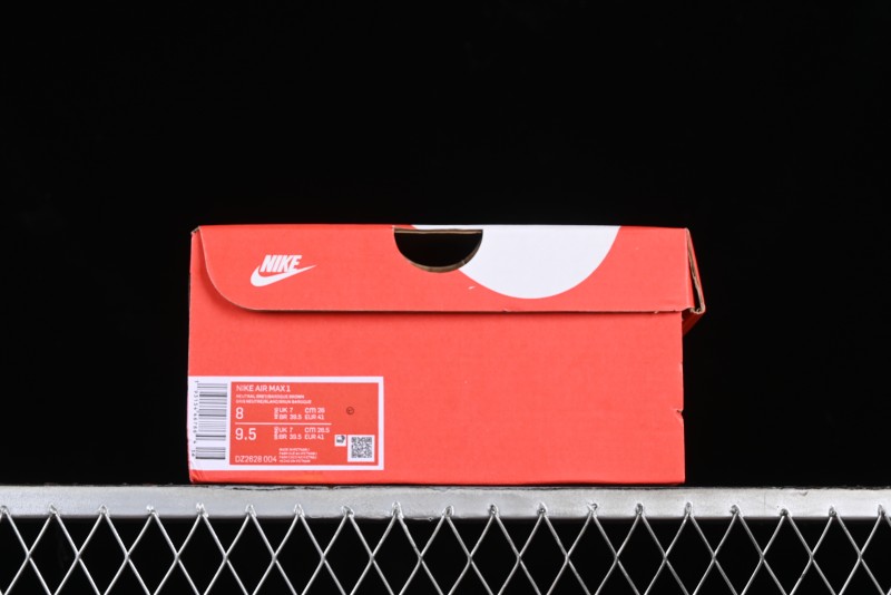 Nike Air Max 1 Retro Running Shoes with Half-Sole Air Cushion - DZ2628-004