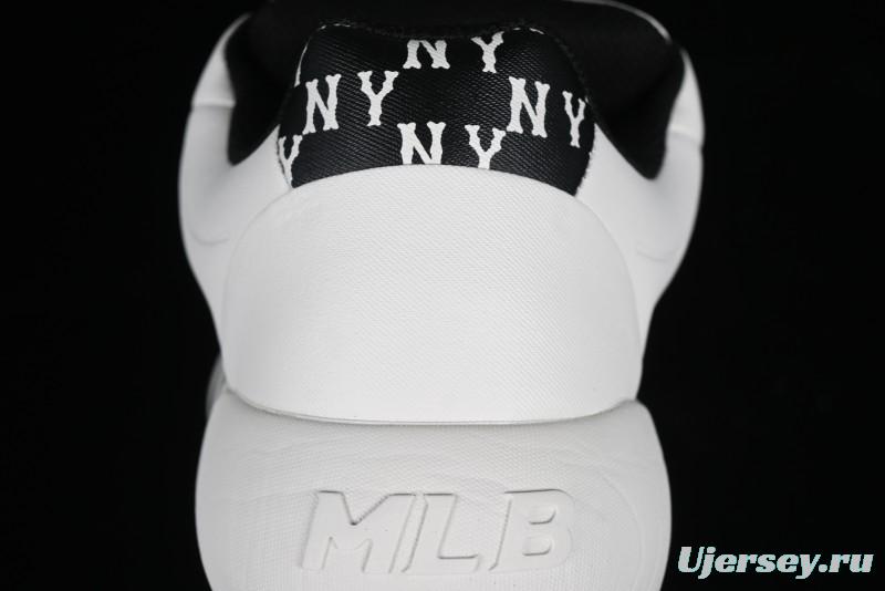 MLB Chunky Classic Base Heel Monogram Lightweight Platform Sneakers with 6cm Height Boost - 3ASXCBH4N50BKS