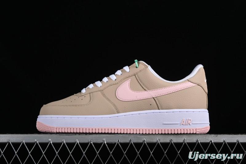 Nike Air Force 1 '07 Low Casual Sneakers with Full-Length Air Cushion - 845053-201