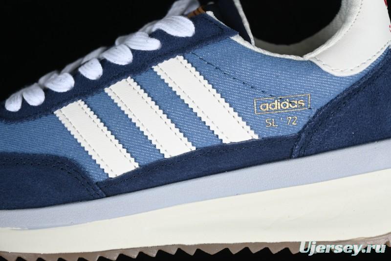 Adidas Originals SL 72 Retro Running Shoes with Nylon Upper and Rubber Outsole - JI2506