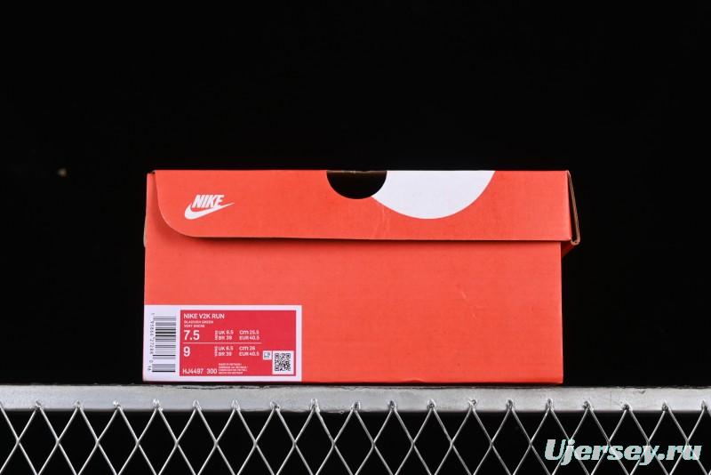 Nike V2K Runtekk 3XL Retro Low-Top Running Shoes with Shock Absorption and Anti-Slip Design - HJ4497-300