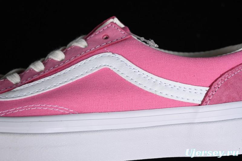 Vans Style 36 Decons Dragon Fruit Color Half-Moon Toe Vulcanized Casual Skate Shoes - VN000MT6PIN