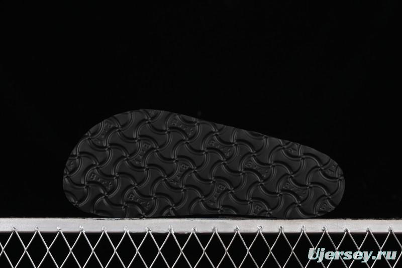 Birkenstock Birkenstock Sandals Series Black Leather with Soft Cushioning Cork Midsole - T.D4