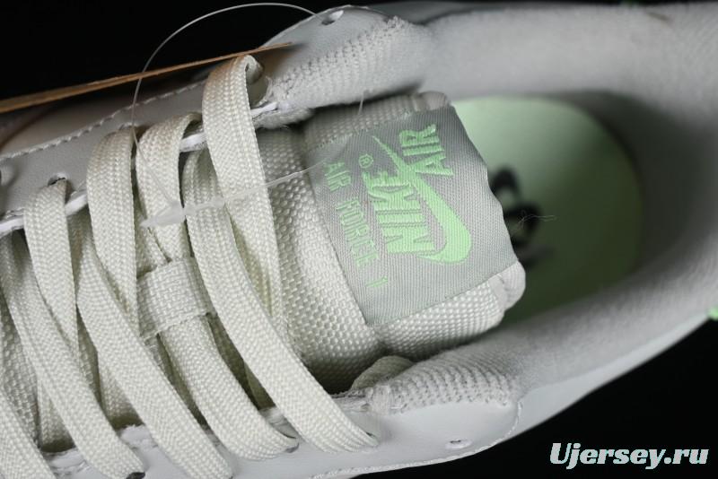 Nike Air Force 1 '07 Low Casual Sneakers with Full-Length Air Cushion - FN8540-001