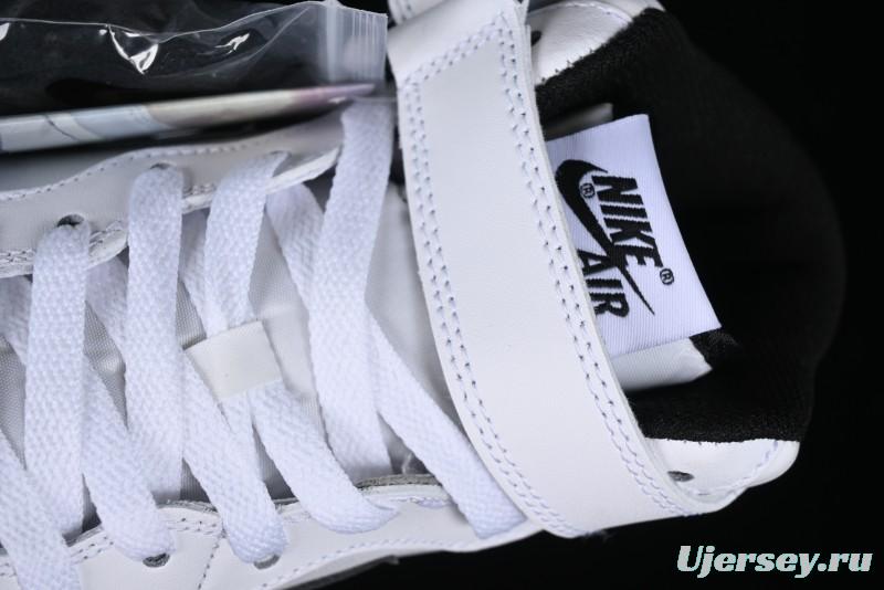 Nike Air Force 1 '07 Mid Casual Sneakers in White/Black - DV0806-101