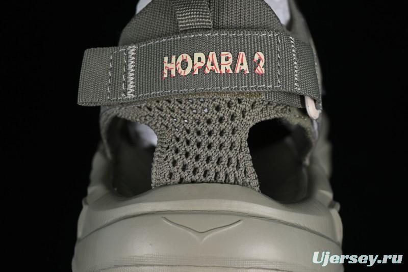 Hoka One One Hopara 2.0 Outdoor Functional Mountain Sandals with Rugged Outsole - 1147650 BYT