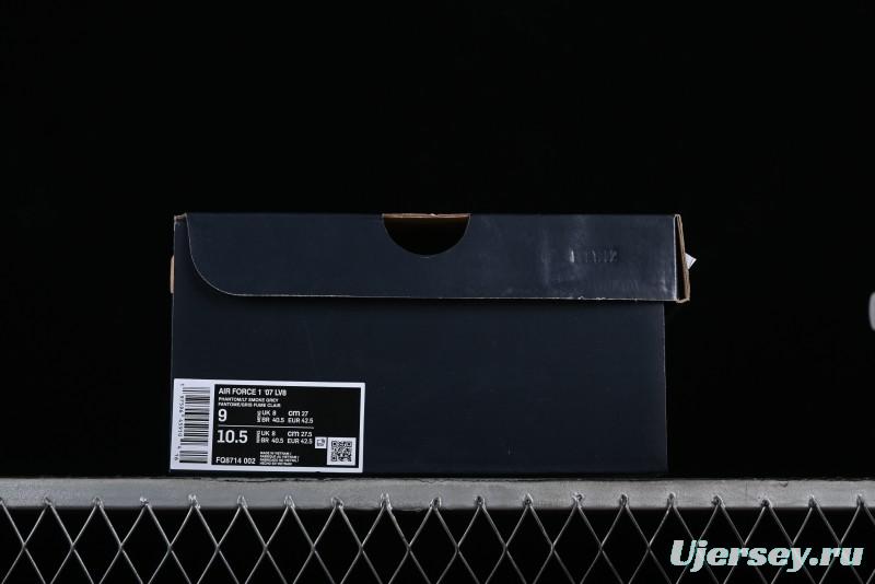 Nike Air Force 1 '07 Low Casual Sneakers with Full-Length Air Cushion - FQ8714-002