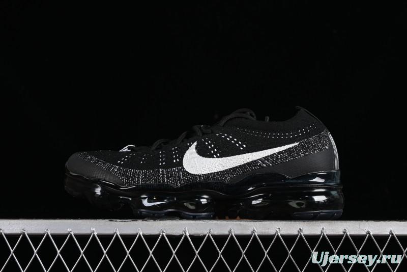 Nike Vapormax 2023 Flyknit Running Shoes with Full-Length Air Cushion - DV1678-001