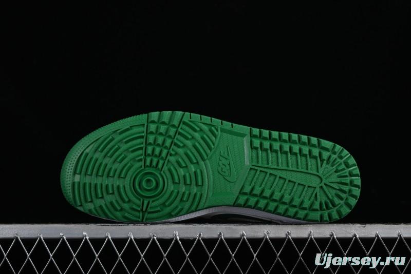 Nike Air Jordan 1 Low Golf Shoes Retro Grey White Green - DD9315-112