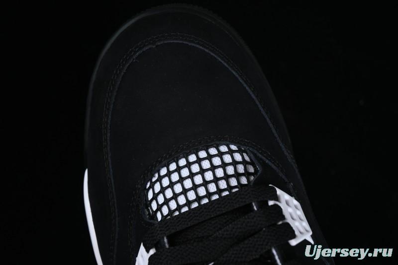 Nike Air Jordan 4 Retro White Thunder Basketball Shoes - FQ8138-001