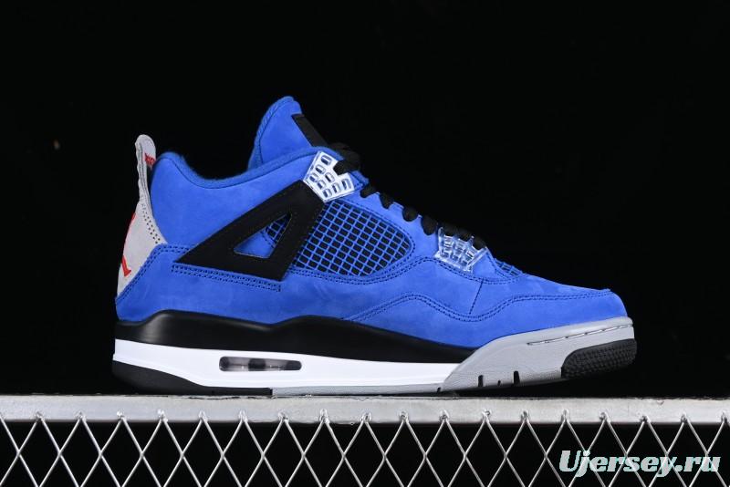 Nike Air Jordan 4 Retro Basketball Shoes with Premium Suede and Eminem Encore Design - AJ4