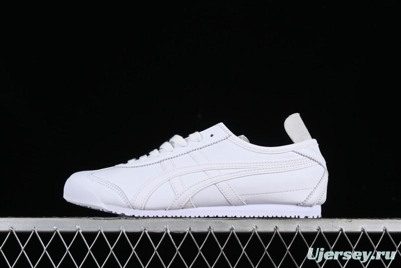 Onitsuka Tiger Mexico 66 Low-Top Leather Sneakers for Casual Running - 1183A844-100