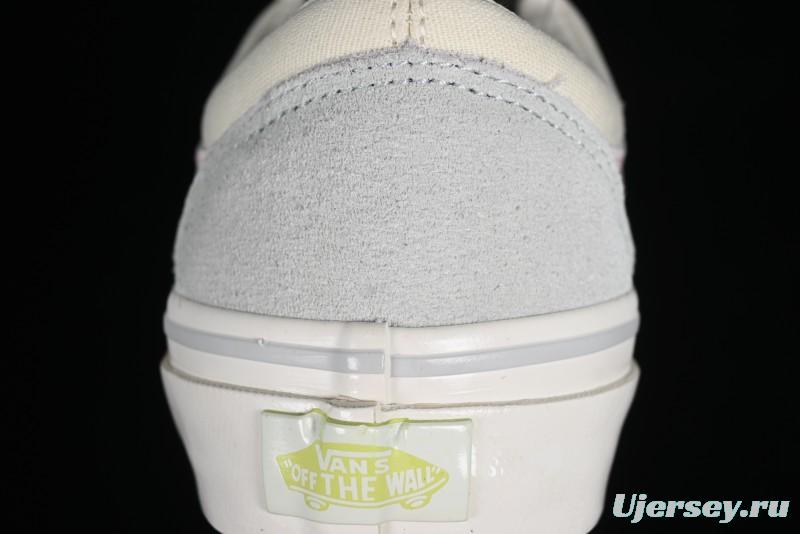 Vans Old Skool Reissue 136 Earth Macaron Patchwork Retro Casual Vulcanized Sneakers - VN000CRPGRN