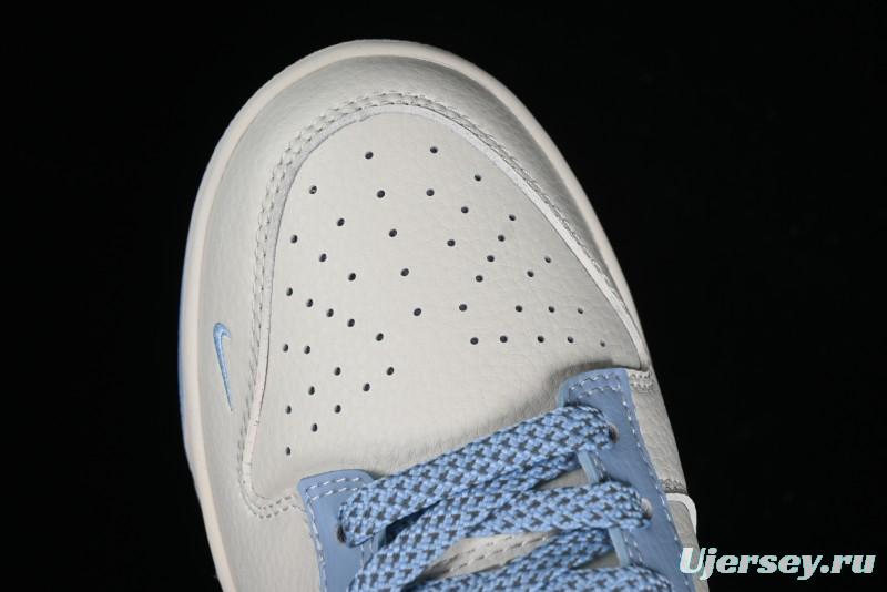 Nike Supreme x SB Dunk Low Stone Island Collaboration - Azure Starry Sky Anniversary High-End Custom Low-Top Casual Sneakers - BB9866-001