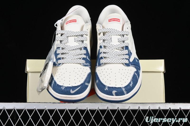 Nike Air Jordan 1 Low OG SP Travis Scott x Fragment Design Collaboration Sneakers - LJ5188-001