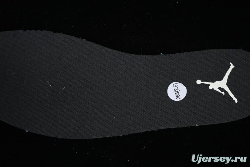 Nike Air Jordan 1 Low "Quai 54" Casual Sneakers in White Black Blue - HQ0764-001