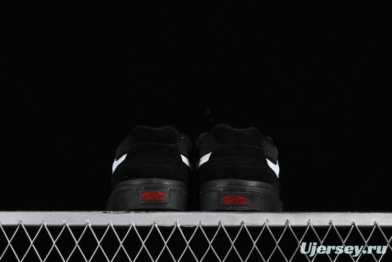 Vans Caldrone Classic Black Retro Skate Shoes - VN0007P9BA2