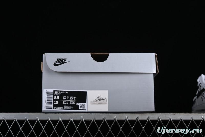 Nike Air Force 1 '07 Low Daisy Print Casual Sneakers with Lace-Up - ZH0316-025