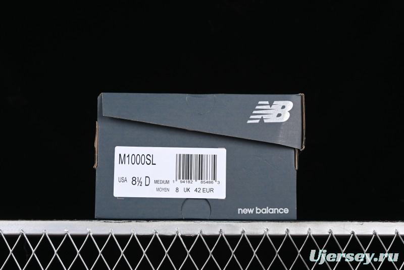 New Balance 1000 Series Retro Dad Style Low-Top Casual Running Shoes - M1000SL