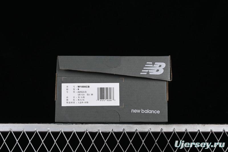 New Balance 1000 Series Retro Dad Style Low-Top Casual Running Shoes - W1000CB