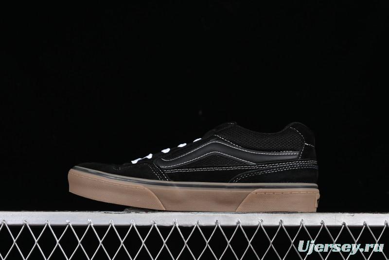 Vans Classics Knu Skool Retro Skate Shoes with Enhanced Cushioning and Breathable Mesh - VN0A5JM22WN