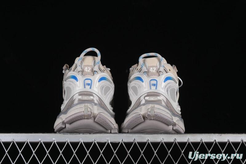 Balenciaga Runner Kith Four Color Retro Casual Sneakers - W3RNY2240