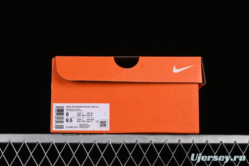 Nike Air Zoom Structure 25 Cushioned Anti-Slip Comfort Running Shoes - DJ7883-105