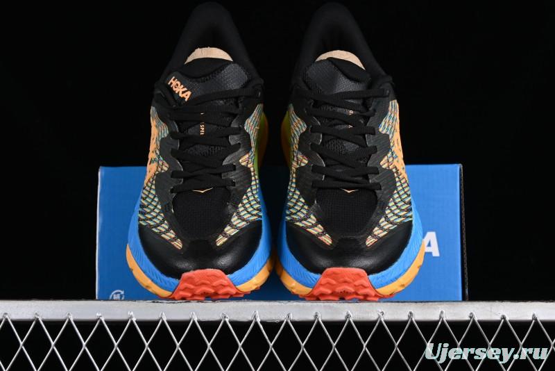 Hoka One One Mafate Speed 4 Low-Cut Professional Trail Running Shoes - 1138472 BKML