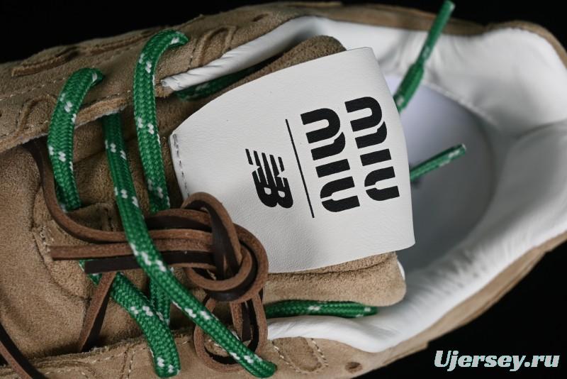 Miu Miu x New Balance 530 Low-Top Retro Running Sneakers with Deconstructed Design - 38165