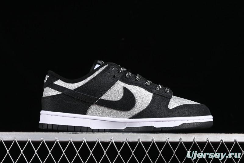 Nike SB Dunk Low Black Starry Sky Anniversary High-End Custom Low-Top Casual Sneakers - LW1818-101
