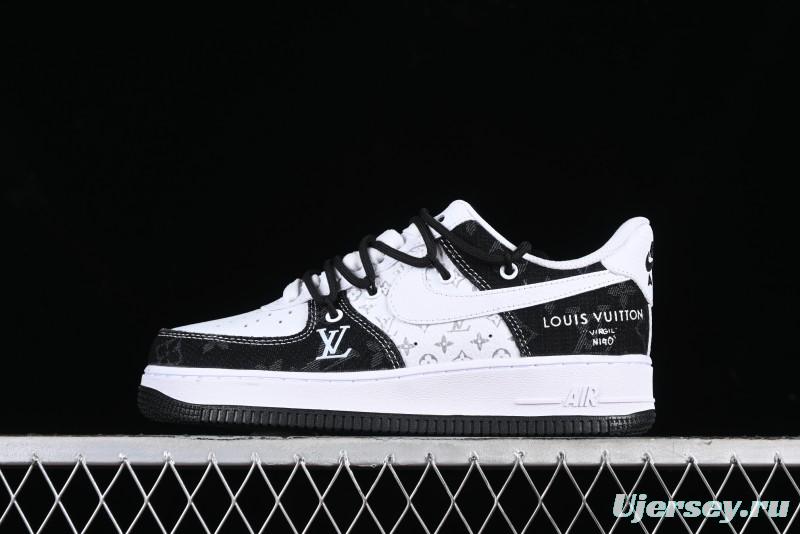 Nike Air Force 1 '07 Low Custom Collaboration Casual Sneakers with Strap - ZH0316-022