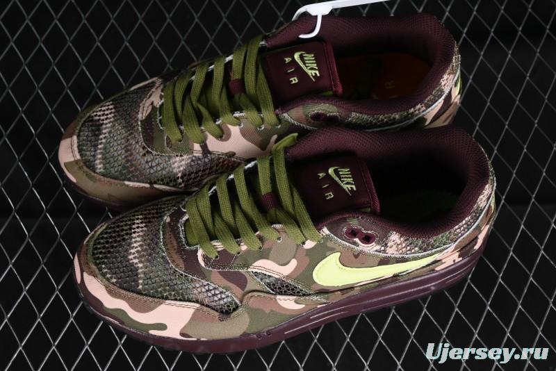 Nike Air Max 1 Retro Running Shoes with Half-Sole Air Cushion - FN8358-200