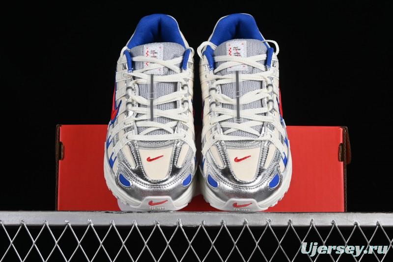 Nike P-6000 Retro Casual Sneakers with Layered Design and Ultra-Lightweight Body - CJ7789-162