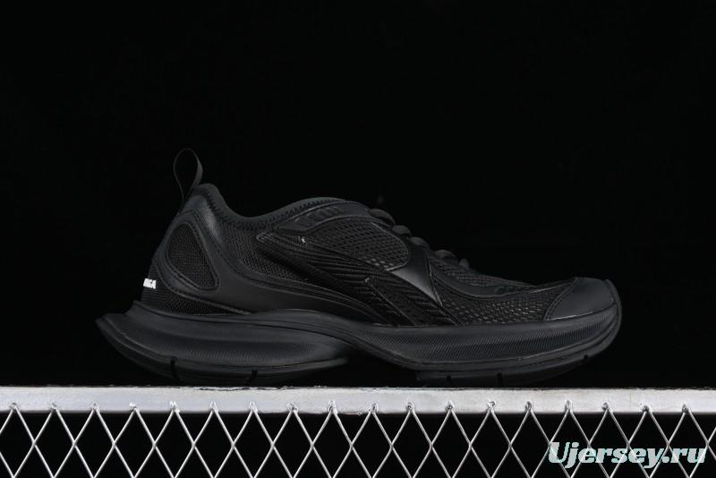 Balenciaga Circuit Lightweight Distressed Print Round Toe Fashion Casual Shoes - WFLGY1000