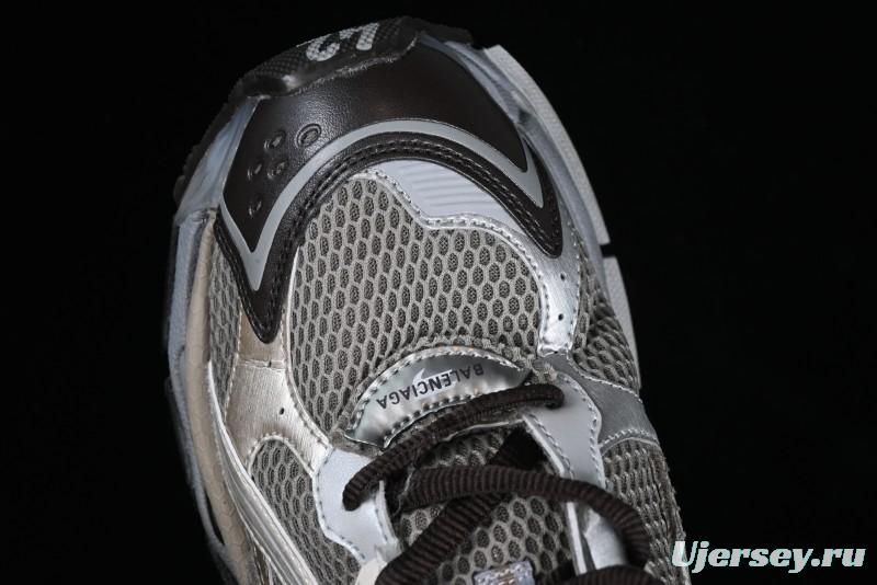 Balenciaga Runner Kith Four Color Retro Casual Sneakers - W3RMU2000