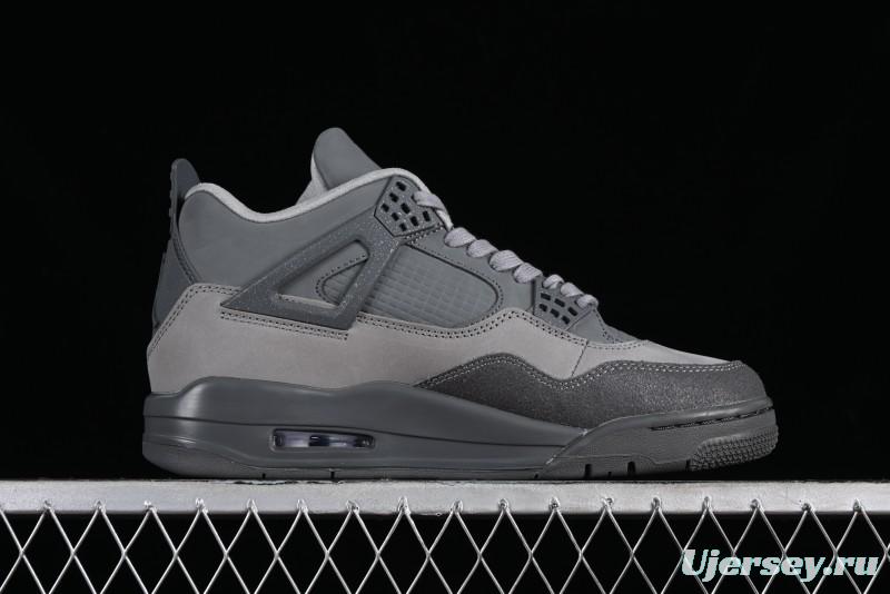 Nike Air Jordan 4 Retro SE "Paris Olympics" Sneakers in Smoked Grey - FQ7928-001