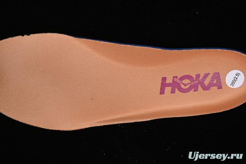 Hoka Mafate Speed 2 Lightweight Cushioned Trail Running Shoes with Vibram Outsole - 1126851 WIFL