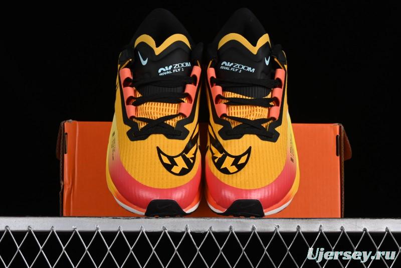 Nike Zoom Rival Fly 3 Lightweight Fabric Comfortable Cushion Anti-Slip Low-Top Casual Running Shoes - DO2424-739