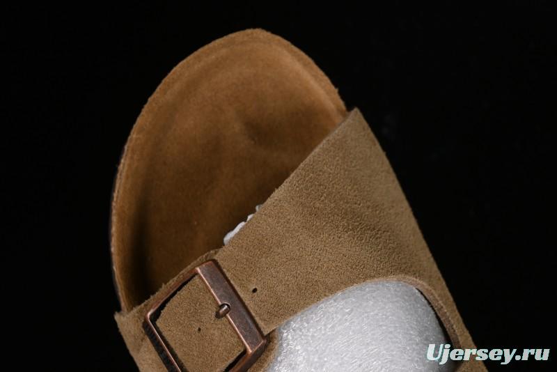 Birkenstock Birkenstock Sandals Series Soft Suede Leather with Lambswool Insole and Cork Midsole - G.D4