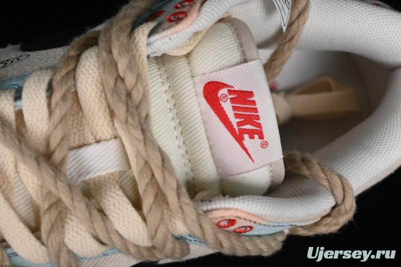 Nike Dunk Low Sky City Dopamine Gradient Sashiko Stitch Hemp Rope SB Low-top Casual Sneakers - DV0834-100