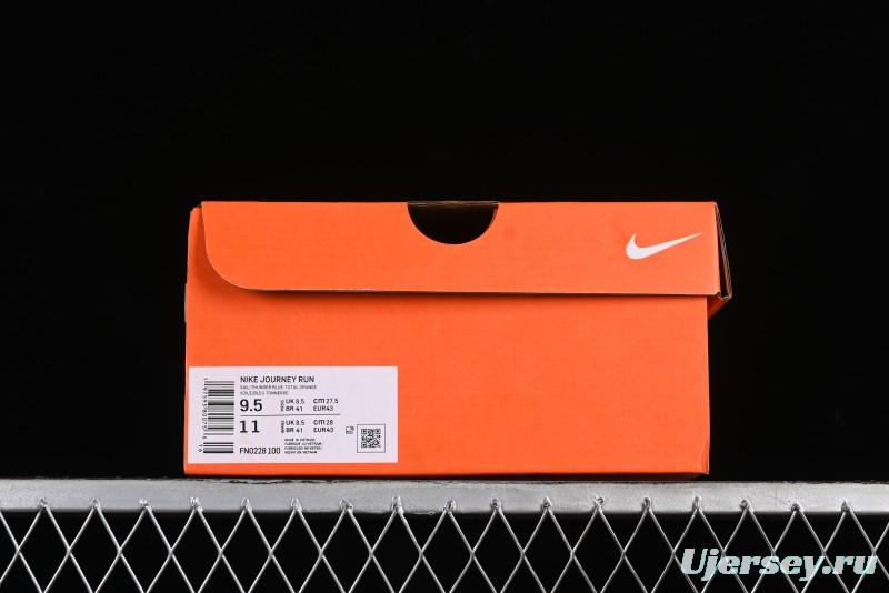 Nike Journey Run 2024 Low-Top Casual Running Shoes with Shock Absorption Anti-Slip and Wear-Resistant Design - FN0228-100