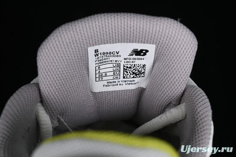 New Balance 1000 Series Retro Dad Style Low-Top Casual Running Shoes - W1000CV