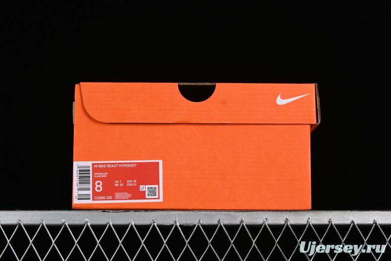 Nike React HyperSet Lightweight Balanced Low-Top Training Shoes - CI2956-100