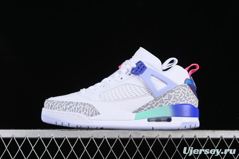 Nike Jordan Spizike Low AJ Hybrid Sneakers with Rainbow Colorway - HF5758-151