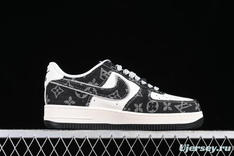 Nike Air Force 1 '07 Low LV Collaboration - Starry Night Black Low-Top Casual Sneakers - SJ2088-002