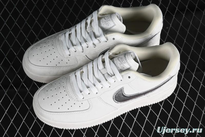 Nike Air Force 1 '07 Low Custom Traditional Chinese Brocade Casual Sneakers - AF2406-110