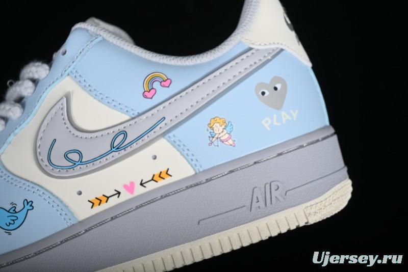 Nike Air Force 1 '07 Low "Love Letter" Qixi Limited Edition Casual Sneakers - CJ0304-021