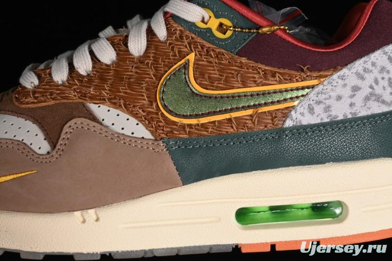 Nike Division Street x Air Max 1/87 Retro Casual Sneakers - HQ2639-100